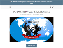 Tablet Screenshot of oodivision.com